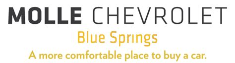 Molle chevrolet blue springs mo - Molle Chevrolet. 411 MOCK BLUE SPRINGS MO 64014-2512 US. Sales (866) 774-2669 Service (877) 700-4784 Parts (816) 229-8800. Get Directions. 